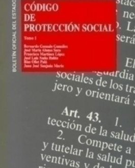 Portada Código de protección social (Tomo I)