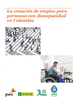Portada La creación de empleo para personas con discapacidad en Colombia