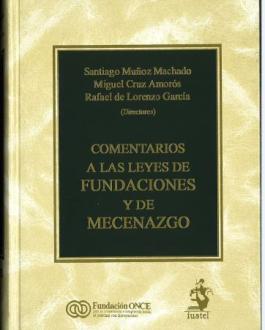 Portada Comentarios a las leyes de fundaciones y de mecenazgo