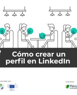 Portada Cómo crear un perfil en LinkedIn (Lectura Fácil)