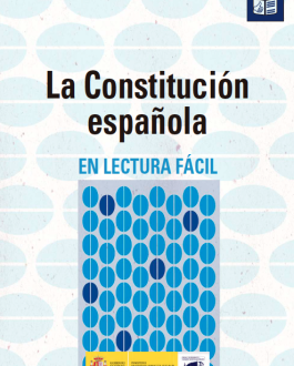 Portada del libro La constitución española adaptada a lectura fácil