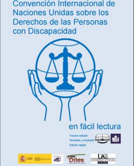 Portada del libro Convención internacional de naciones unidas sobre los derechos de las personas con discapacidad en lectura fácil