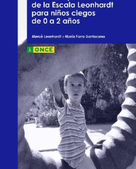 Cubierta Guía de aplicación de la escala Leonhardt para niños ciegos de 0 a 2 años 