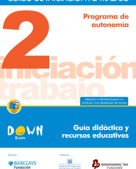 Portada Curso de iniciación al trabajo Guía didáctica y recursos educativos para personas con Síndrome de Down