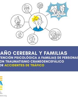 Portada Atención psicológica a familias de personas con traumatismo craneoencefálico por accidentes de tráfico