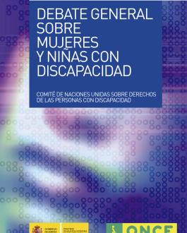 Portada Debate general sobre mujeres y niñas con discapacidad