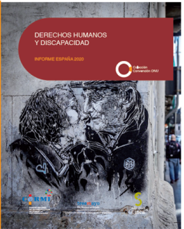 Portada Derechos humanos y discapacidad. Informe España 2020