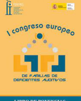 Portada I congreso europeo de familias de deficientes auditivos