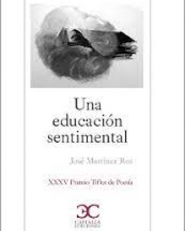 Portada Una educación sentimental (XXXV Premio Tiflos de Poesía)