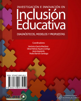 Portada Investigación e innovación en inclusión educativa. diagnósticos, modelos y propuestas
