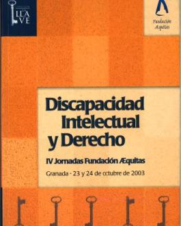 Portada Discapacidad intelectual y derecho