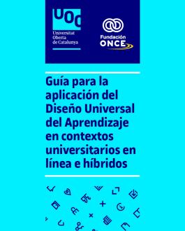 Portada Guía para la aplicación del diseño universal del aprendizaje en contextos universitarios en línea e híbridos