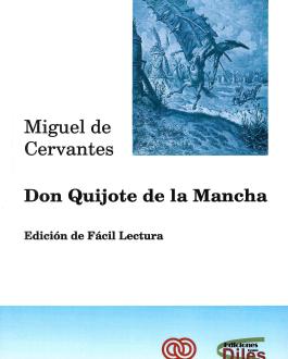 Portada Don Quijote de la Mancha. Edición de Fácil Lectura