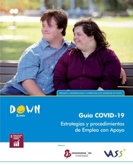 Portada Guía COVID-19. Estrategias y procedimientos de empleo con apoyo