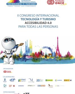Portada II Congreso internacional tecnología y turismo accesibilidad 4.0 para todas las empresas