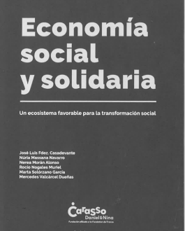 Portada Economía social y solidaria
