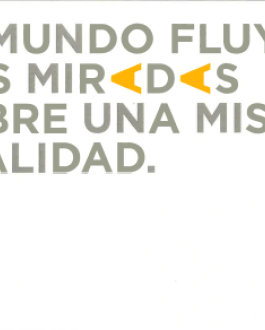 Portada El mundo fluye: Dos miradas sobre una misma realidad (Elche)
