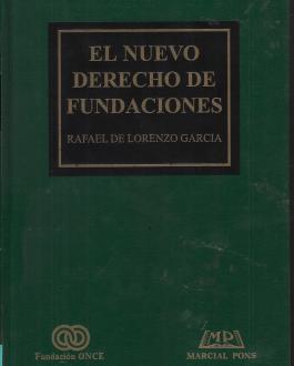 Portada del Libro El nuevo derecho de fundaciones