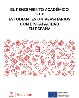 Portada El rendimiento académico de los estudiantes universitarios con discapacidad en España
