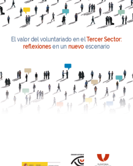 Portada El valor del voluntariado en el Tercer Sector: reflexiones en un nuevo escenario