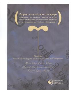 Portada del libro empleo normalizado con apoyo