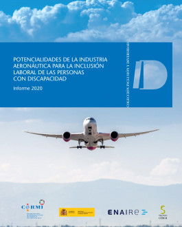 Portada Potencialidades de la Industria Aeronáutica para la inclusión laboral de las personas con discapacidad. Informe 2020