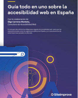 Cubierta Guía todo en uno sobre la accesibilidad web en España