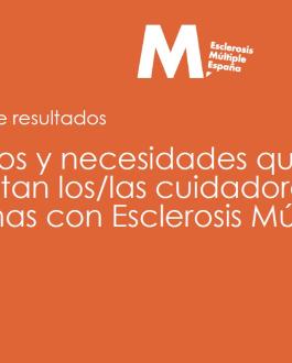 Portada Desafíos y necesidades que enfrentan los/las cuidadores de personas con esclerosis múltiple. Informe de resultados