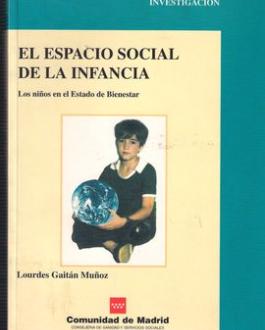 Portada el espacio social de la infancia