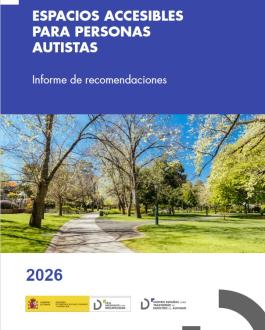 Portada Espacios accesibles para personas autistas. Informe de recomendaciones
