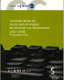 Portada Estrategia global de acción para el empleo de personas con discapacidad 2007-2008 