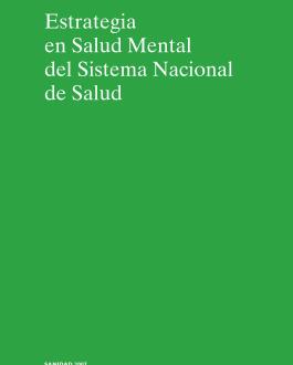 Portada Estrategia en Salud Mental del Sistema Nacional de Salud