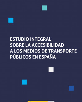 Portada Estudio integral sobre la accesibilidad a los medios de transporte públicos en España