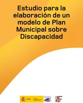 Portada Estudio para la elaboración de un modelo de Plan Municipal sobre Discapacidad