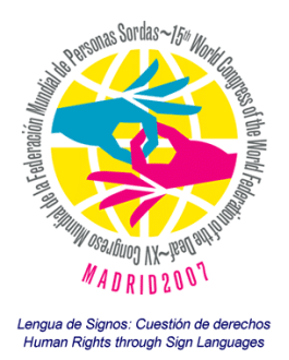 XV Congreso Mundial de la Federación Mundial de Personas Sordas (Dvd)