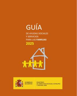 Cubierta Guía de Ayudas Sociales y Servicios para las Familias 2025