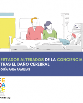 Portada Estados alterados de la conciencia tras el daño cerebral. Guía para familias