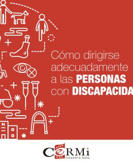 Portada Guía Cómo dirigirse adecuadamente a las PERSONAS con DISCAPACIDAD