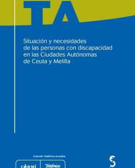 Portada del Libro Situación y necesidades de las personas con discapacidad en las Ciudades Autónomas de Ceuta y Melilla. Informe 2010