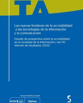 Portada del Libro Las nuevas fronteras de la accesibilidad a las tecnologías de la información y la comunicación