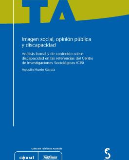 Portada del Libro Imagen social, opinión pública y discapacidad