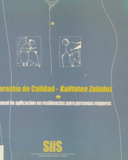 Portada del libro Manual de aplicación en residencias para personas mayores