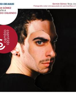 Portada Catálogo de Exposición. Germán Gómez presenta a Eduardo Oquendo