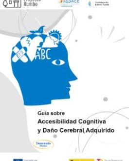 Portada guía sobre Accesibilidad Cognitiva y Daño Cerebral Adquirido