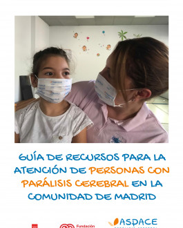 Portada Guía de recursos para la atención de personas con parálisis cerebral en la Comunidad de Madrid