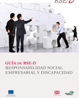 Portada Guía de RSE-D. Responsabilidad social empresarial y discapacidad