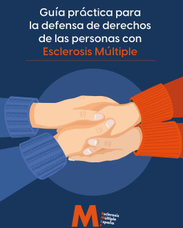 Cubierta Guía práctica para la defensa de derechos de las personas con Esclerosis Múltiple