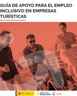 Cubierta Guía de apoyo para el empleo inclusivo en empresas turísticas