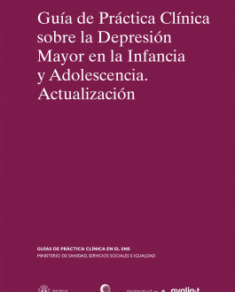 Portada del Libro Guía de práctica clínica sobre la depresión mayor en la infancia y en la adolescencia