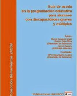 Portada uía de ayudas en la programación educativa para alumnos con discapacidades graves y múltiples